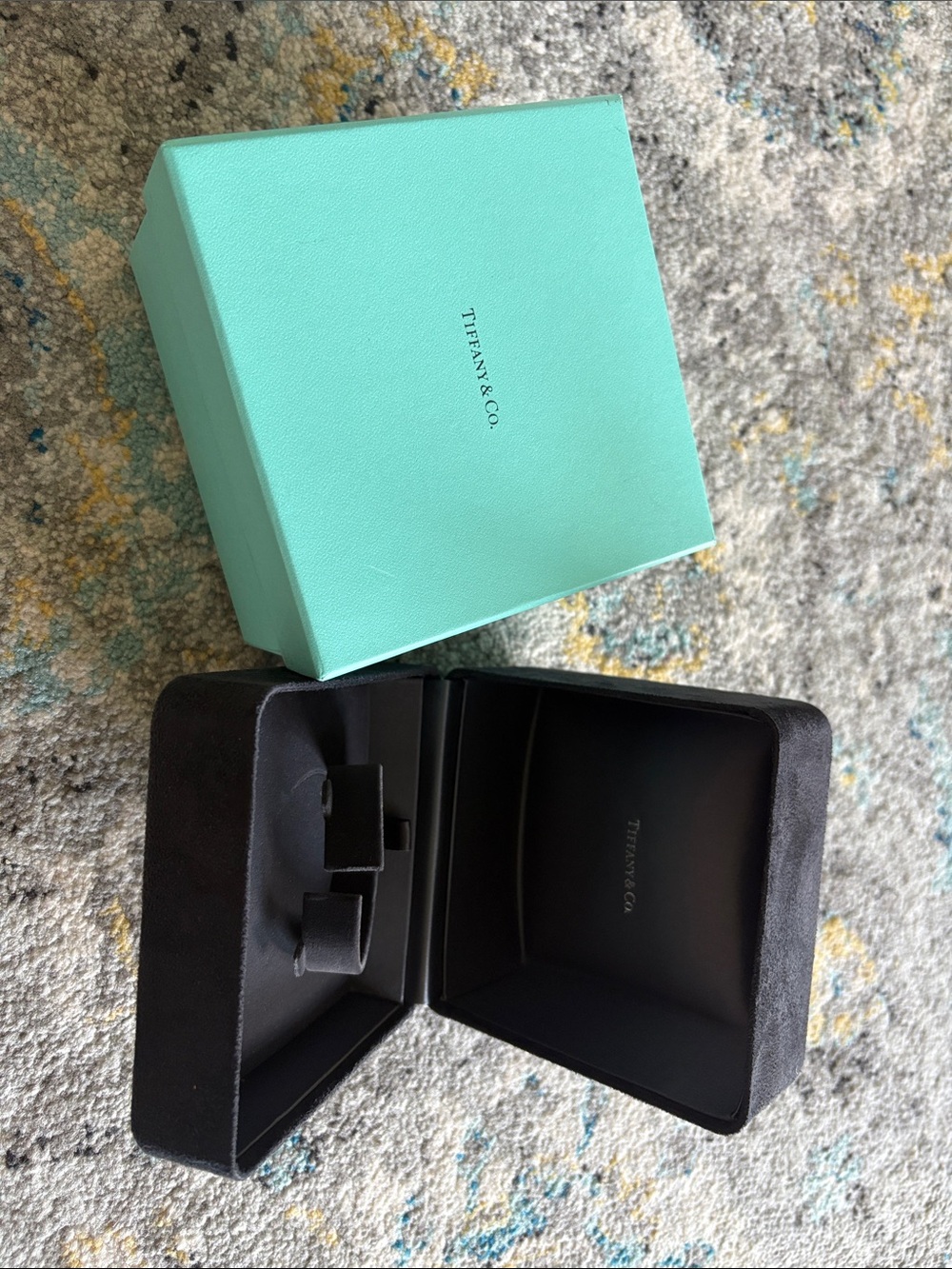 Authentic Empty Tiffany watch box Accessories good as new!